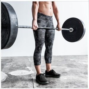 NOBULL - Women's Low-Rise Melange Dark Camo Workout Leggings- Size Small